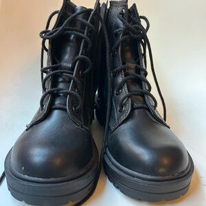 Kids Black Boots